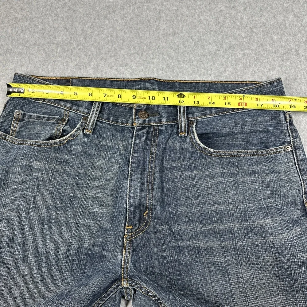 Levi's 559 Baggy Loose Relaxed Fit Jeans Men's 36x32 Dark Wash Cotton